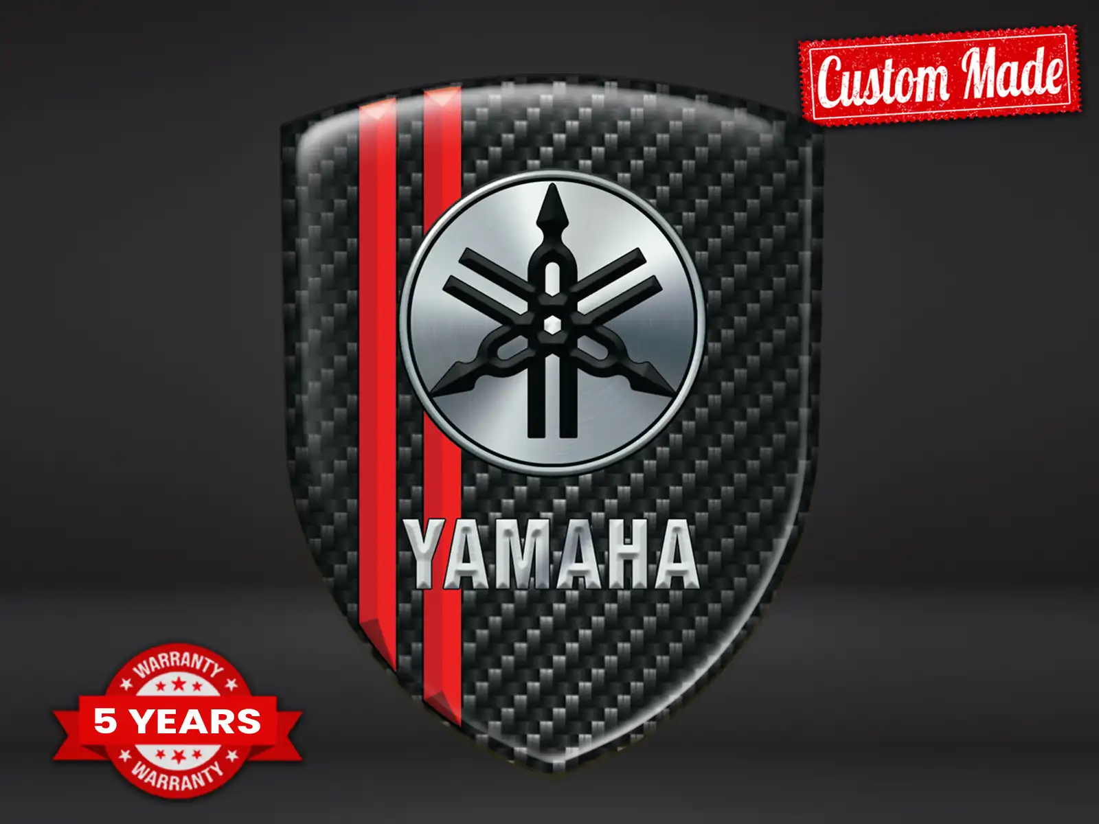 Yamaha Logosticker Premium Max Hochwertig Business